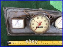 Vintage Rare Early Morris Minor Dashboard With Smiths Gauge