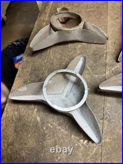 Vintage Rare Ford Chrome Wheel Spinners Hub Caps Set Of 4 Car Auto Parts USA