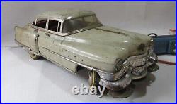 Vintage Rare Made In Germany Cadillac Gama 100 Tin Toy, For Restore Or Parts