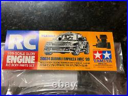 Vintage Rare Tamiya 99 Subaru Impreza WRC 1/8th Scale Body For TGX/TGR 50834