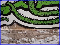 Vintage Rat Fink Porcelain Sign 30 Big Old Ed Roth Hot Rod Race Car Auto Parts