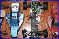 Vintage Rc Car Lot Parts Projects Kyosho Stinger MK 1 2 OS Max Engines Wheels