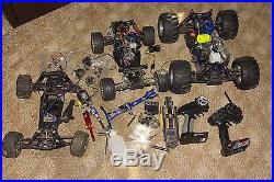 Vintage Rc Car Truck Parts Lot gas nitro traxxas hpi truck buggy roller engines