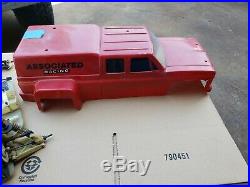 Vintage Rc10 tms dually truck conversion rare sees aluminum wheels neat project