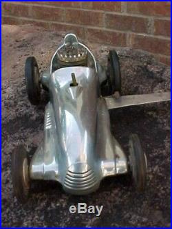 Vintage Real Mccoy Tether Midget Car For Parts Or Repair As-is