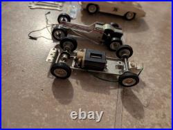 Vintage Revell Large Scale Slot Car Set 1964 Corvette Ferrari & Parts Not Tested