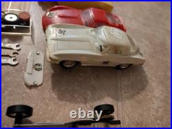 Vintage Revell Large Scale Slot Car Set 1964 Corvette Ferrari & Parts Not Tested
