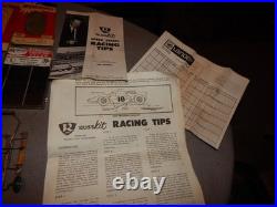 Vintage Russkit Lotus Slot Car With Extra Parts Wheels Motors Chassis Estate