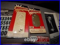 Vintage Russkit Lotus Slot Car With Extra Parts Wheels Motors Chassis Estate