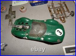 Vintage Russkit Lotus Slot Car With Extra Parts Wheels Motors Chassis Estate