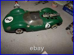 Vintage Russkit Lotus Slot Car With Extra Parts Wheels Motors Chassis Estate