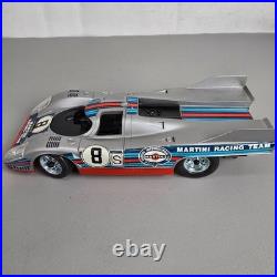 Vintage SCHUCO Electro 356 213 PORSCHE 917 Martini Race Car For Parts Or Repair