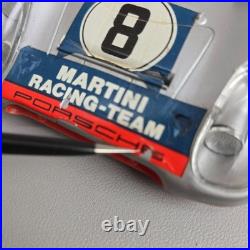 Vintage SCHUCO Electro 356 213 PORSCHE 917 Martini Race Car For Parts Or Repair