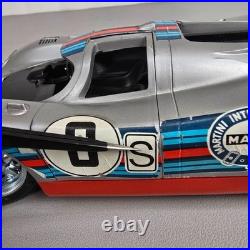 Vintage SCHUCO Electro 356 213 PORSCHE 917 Martini Race Car For Parts Or Repair
