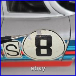 Vintage SCHUCO Electro 356 213 PORSCHE 917 Martini Race Car For Parts Or Repair
