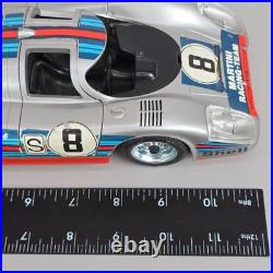 Vintage SCHUCO Electro 356 213 PORSCHE 917 Martini Race Car For Parts Or Repair