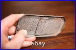 Vintage STOP Brake Light Glass Lens Ford Buick Studebaker Motorcycle Hot Rod