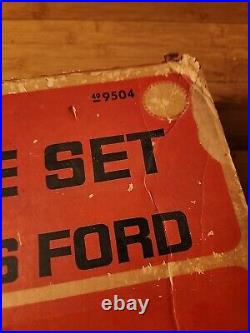 Vintage Sears 120 Road Race Set 49-9504 Offy and Lotus Ford For Parts Read