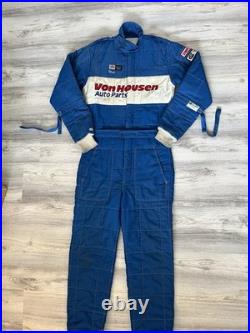 Vintage Simpson Race Car Von Housen Auto Parts Chain Stitched Uniform