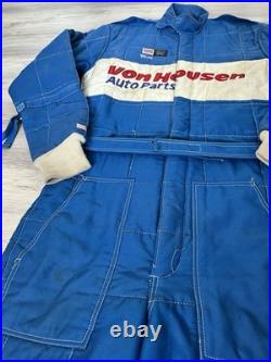Vintage Simpson Race Car Von Housen Auto Parts Chain Stitched Uniform