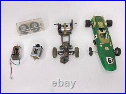 Vintage Slot Car COX and Hand Made Chassis and Parts Lot