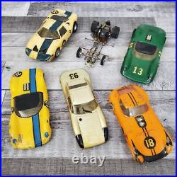 Vintage Slot Car Lot 1/24 Untested FOR PARTS OR REPAIR ONLY