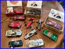 Vintage Slot Car Lot Collection Parts Racing Custom Handmade Afx Aurora