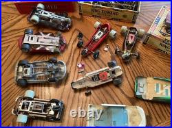 Vintage Slot Car Lot Collection Parts Racing Custom Handmade Afx Aurora