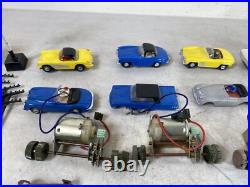 Vintage Slot Cars & Decorations People Sign Telephone Pole Parts Lot 63E74