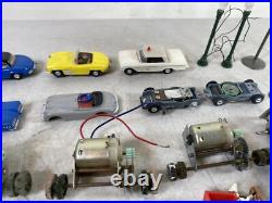 Vintage Slot Cars & Decorations People Sign Telephone Pole Parts Lot 63E74