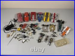 Vintage Slot Cars Lot Bodies Parts +(UNTESTED) Riggen Atlas (Rare Mr America)