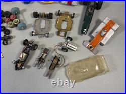 Vintage Slot Cars Lot Bodies Parts +(UNTESTED) Riggen Atlas (Rare Mr America)