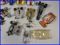 Vintage Slot Cars Lot Bodies Parts +(UNTESTED) Riggen Atlas (Rare Mr America)
