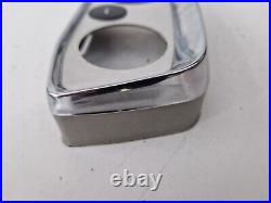 Vintage Smiths Chrome Gauge Pod Binnacle For 2 Gauges Classic Car Part Universal