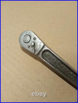 Vintage Snap On 3/8 Drive Ratchet 1935 DATE CODE SNAP ON F70A