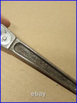 Vintage Snap On 3/8 Drive Ratchet 1935 DATE CODE SNAP ON F70A