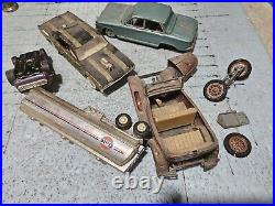 Vintage Some Metal car kits Plus Many More PARTS ONLY SOLD AS