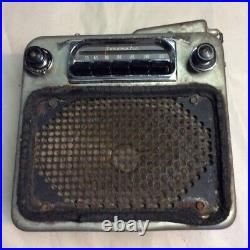 Vintage Sonomatic Original Car Truck Radio For Part's Or Not Working (untested)