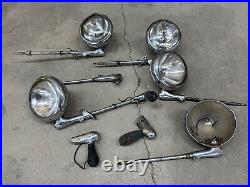 Vintage Spotlight LOT FOR Parts Restoration Light Car Truck Auto Unity S6 Chrome