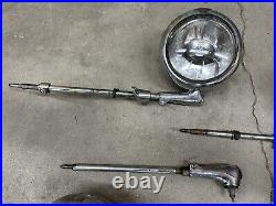 Vintage Spotlight LOT FOR Parts Restoration Light Car Truck Auto Unity S6 Chrome