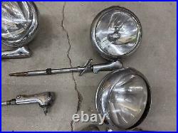 Vintage Spotlight LOT FOR Parts Restoration Light Car Truck Auto Unity S6 Chrome