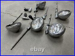 Vintage Spotlight LOT FOR Parts Restoration Light Car Truck Auto Unity S6 Chrome