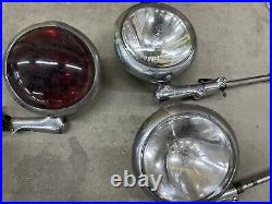 Vintage Spotlight LOT FOR Parts Restoration Light Car Truck Auto Unity S6 Chrome