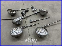 Vintage Spotlight LOT FOR Parts Restoration Light Car Truck Auto Unity S6 Chrome