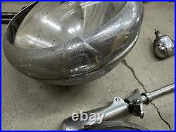 Vintage Spotlight LOT FOR Parts Restoration Light Car Truck Auto Unity S6 Chrome