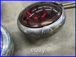 Vintage Spotlight LOT FOR Parts Restoration Light Car Truck Auto Unity S6 Chrome