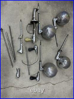 Vintage Spotlight LOT FOR Parts Restoration Light Car Truck Auto Unity S6 Chrome