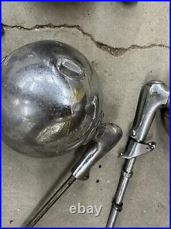 Vintage Spotlight LOT FOR Parts Restoration Light Car Truck Auto Unity S6 Chrome