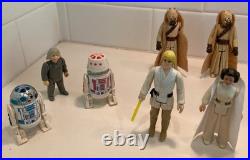 Vintage Star Wars Original landspeeder, cloudcar & figure set parts misc Lot
