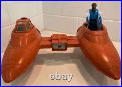 Vintage Star Wars Original landspeeder, cloudcar & figure set parts misc Lot